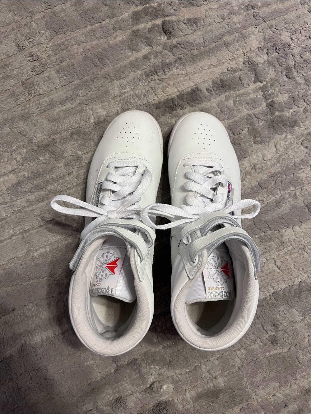 Reebok Women’s White High-Top Sneakers